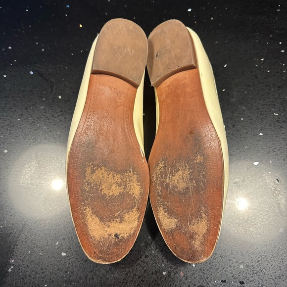 Sam Edelman Woman’s 6.5 Loraine Patent White Leather Loafers - Picture 5 of 7